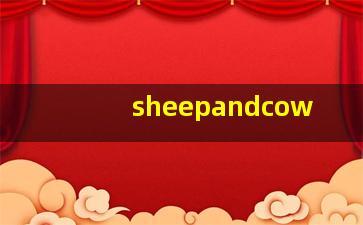 sheepandcow
