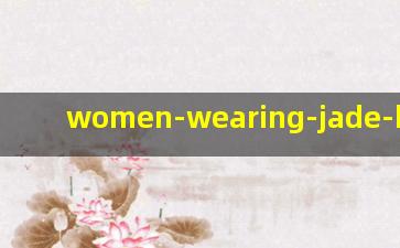 women wearing jade bracelet